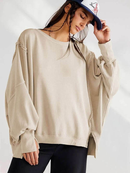 Sports base shirt knitted long sleeved top | MuddyStock Originals Cream MuddyStock