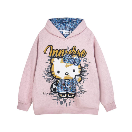 Cartoon Patchwork Hoodie For Women | MuddyStock Originals MuddyStock