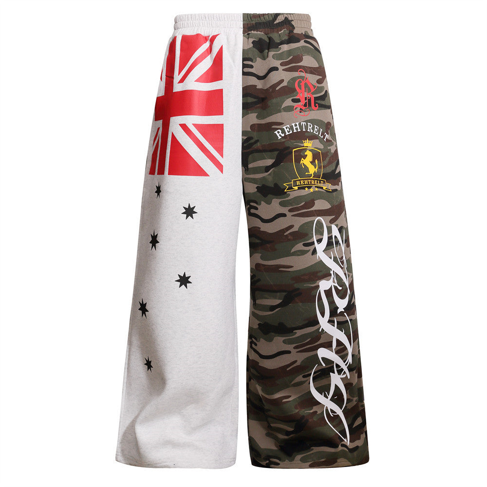Men's Wide-Leg Sweatpants | MuddyStock Originals Light Gray Camo