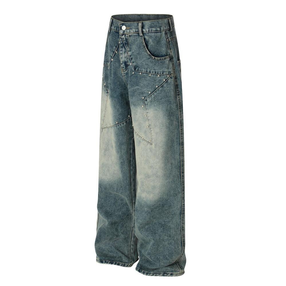 Whitewashed denim jeans for men | MuddyStock Originals