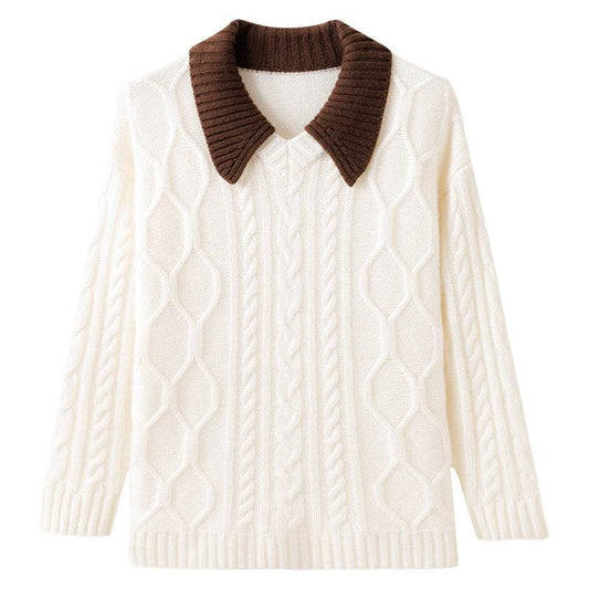 Women's Loose Casual Knitting Sweater MuddyStock