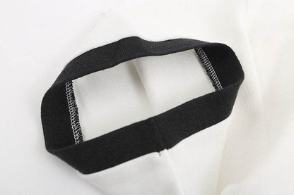 Fashion Letter Color Matching Summer For Men And Women MuddyStock