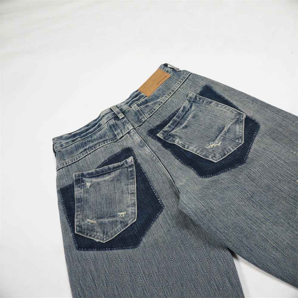 Irregular Ripped Knife Cut Pants For Women | MuddyStock Originals