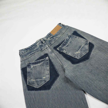 Irregular Ripped Knife Cut Pants For Women | MuddyStock Originals