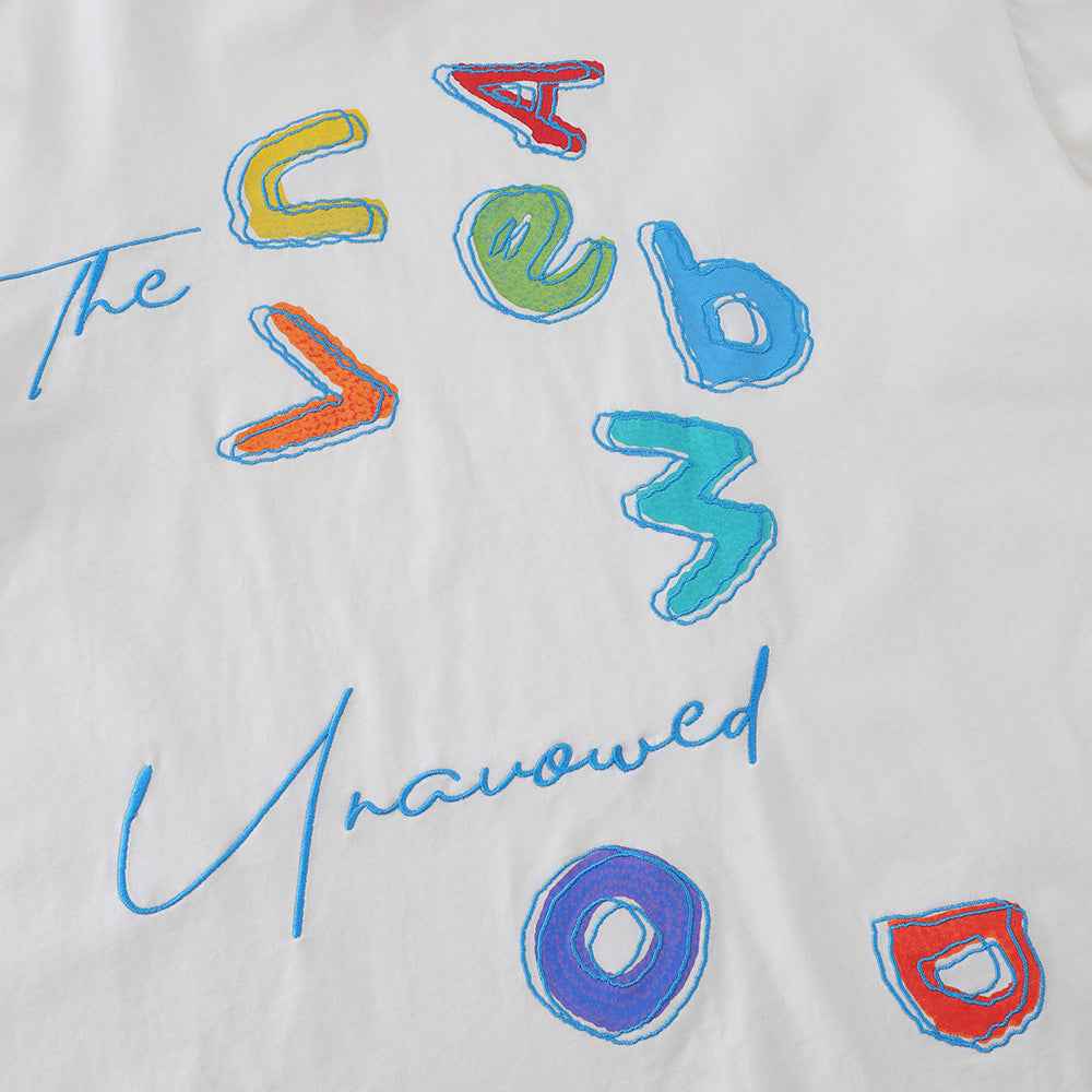 Alphabet Printed Long Sleeve T-shirt For Men And Women | MuddyStock Originals