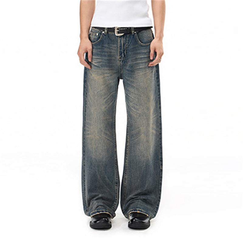 Loose straight leg jeans