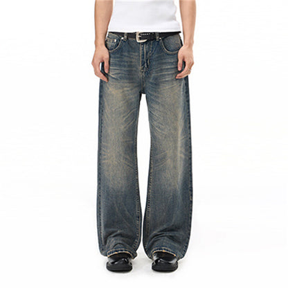 Loose straight leg jeans
