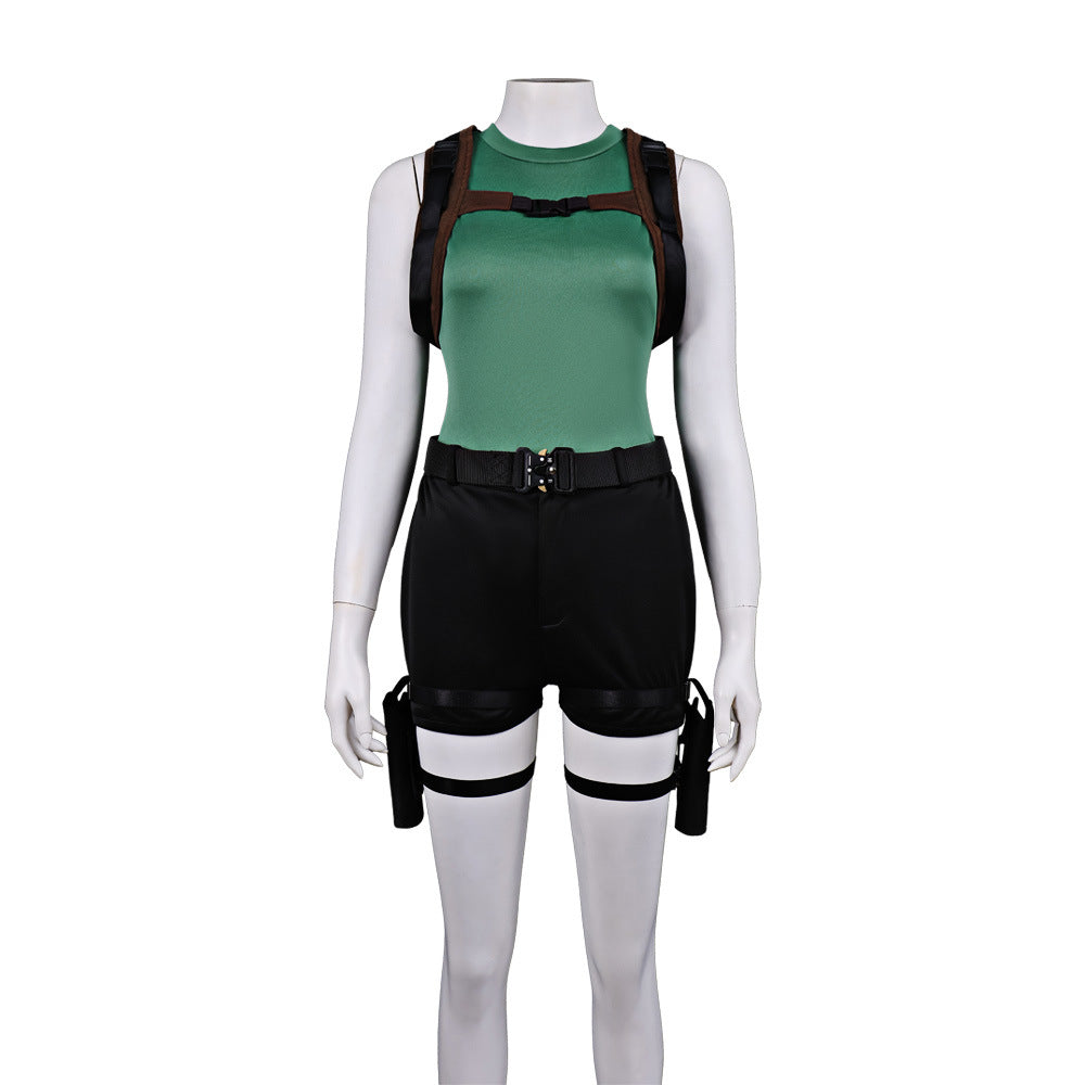 Lara Croft Cosplay Costume For Halloween