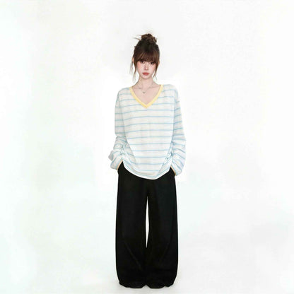 Loose Slim-Fitting Long Sleeve T-Shirt For Women | MuddyStock Originals