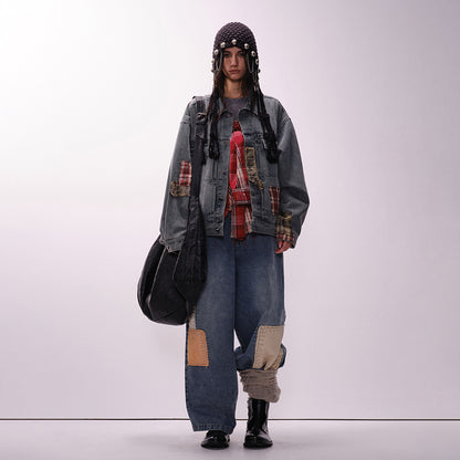 Washed denim jacket jacket eprolo