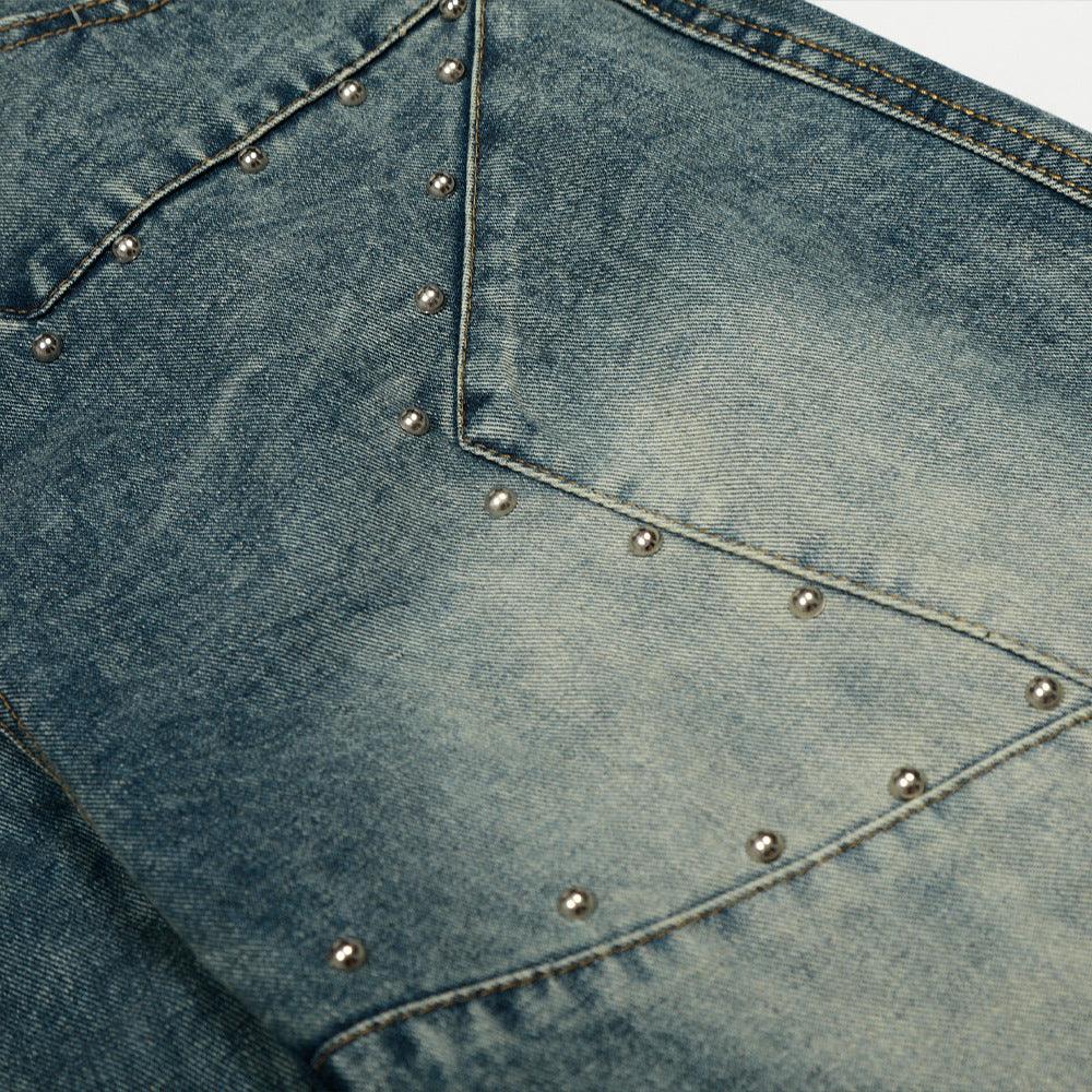 Whitewashed denim jeans for men | MuddyStock Originals