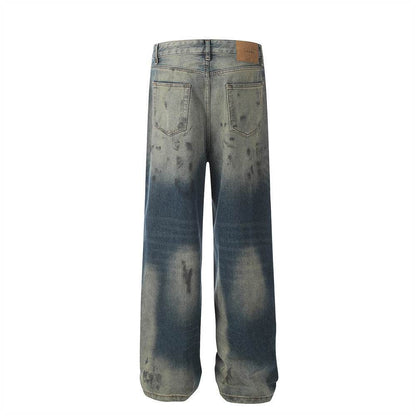 Distressed Dirty Ripped Jeans For Men MuddyStock