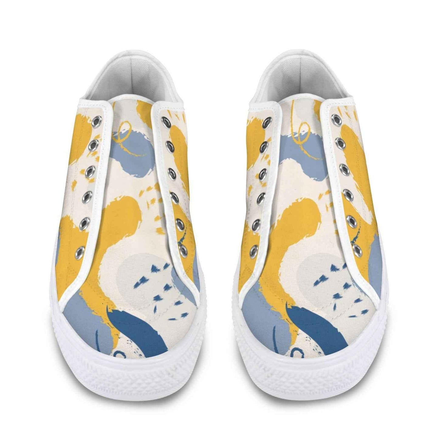 Seattle Low Top Men's Shoes With Abstract Design