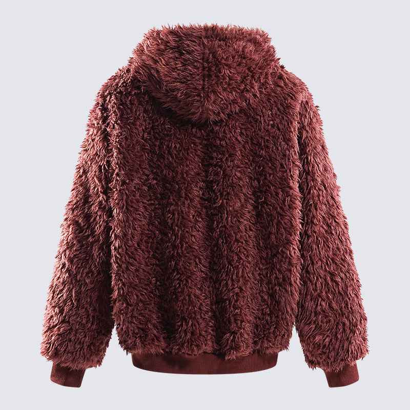 Plush Hoodie For Men And Women