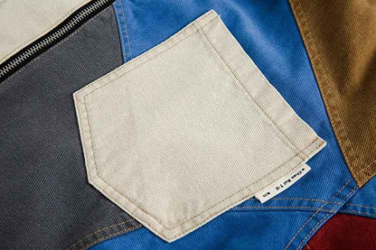 Stitching Loose Jacket For Women MuddyStock