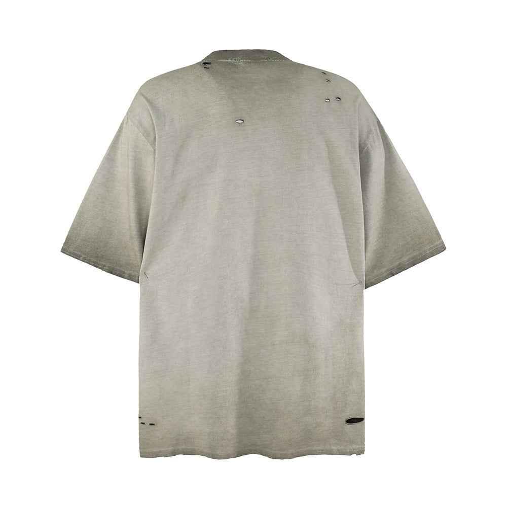 Punk Old Dirty Short-sleeved T-shirt For Men null