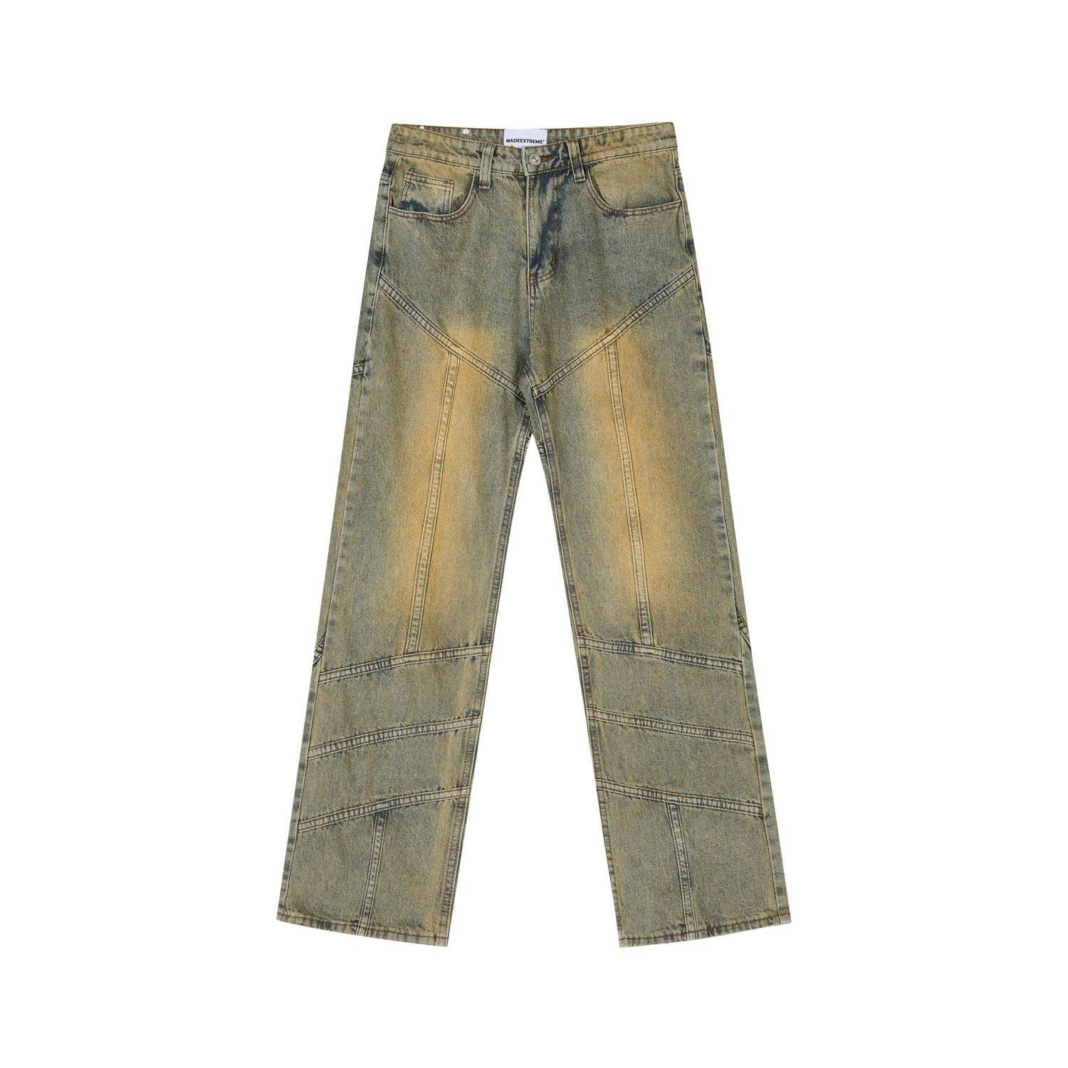 Washed Old Mud Dyed Jeans For Men And Women MuddyStock