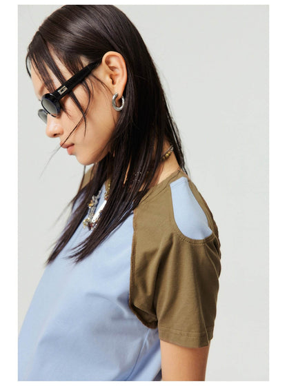Heavy Round Neck Cultural T-shirt Advertising Shirt MuddyStock
