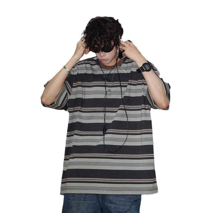 American Lovers Wild Loose Bottoming Shirt Half Sleeve Tee MuddyStock
