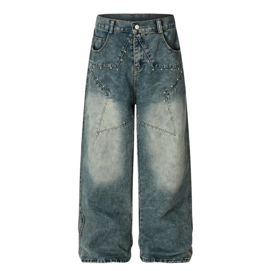 Whitewashed denim jeans for men | MuddyStock Originals Blue eprolo