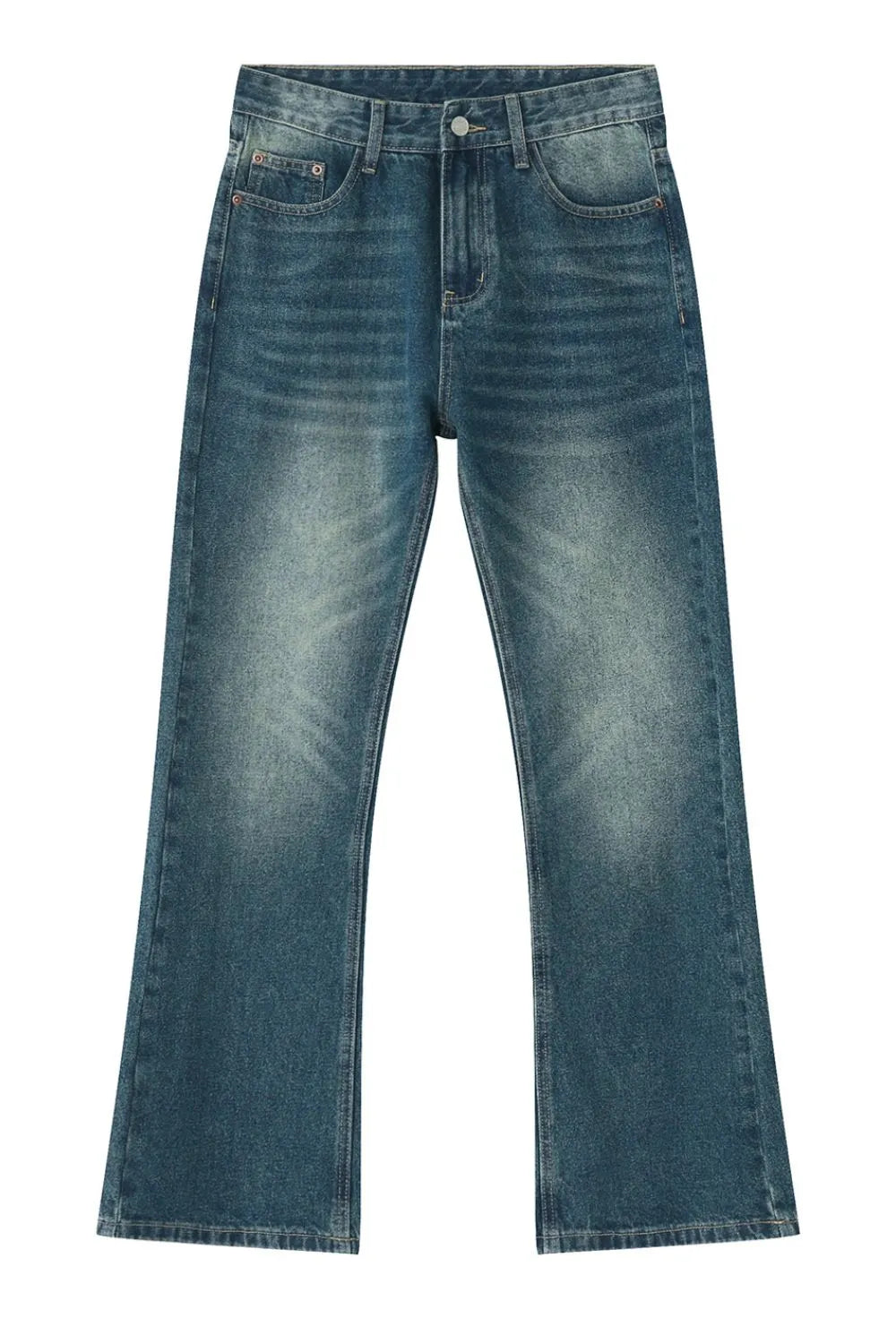 Mid Rise Jeans with Pockets For Men | MuddyStock Originals French Blue MuddyStock