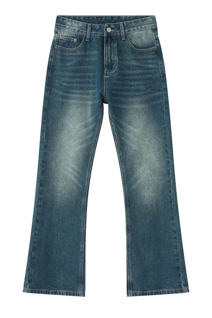 Mid Rise Jeans with Pockets For Men | MuddyStock Originals French Blue MuddyStock