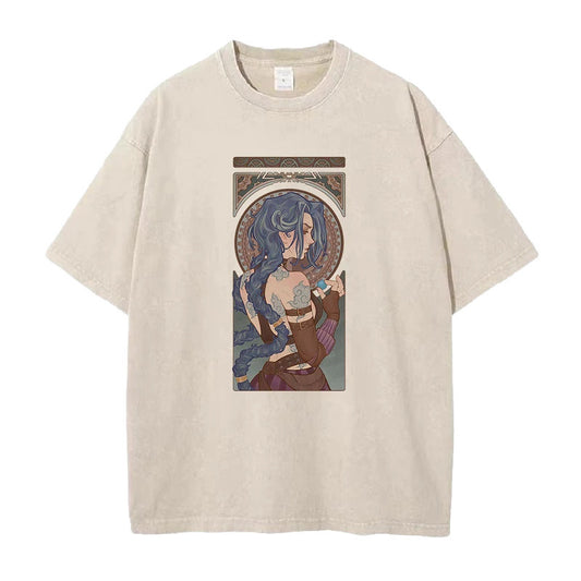 Cotton Washed Vintage Short Sleeve T-shirt For Men And Women| MuddyStock Originals MuddyStock