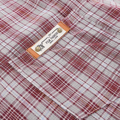 Plaid Long Sleeve Women's European And American Loose Casual Shirt null