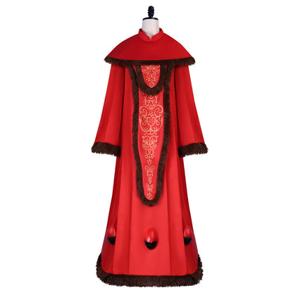 Star Wars Padme Cosplay Costume For Halloween Red