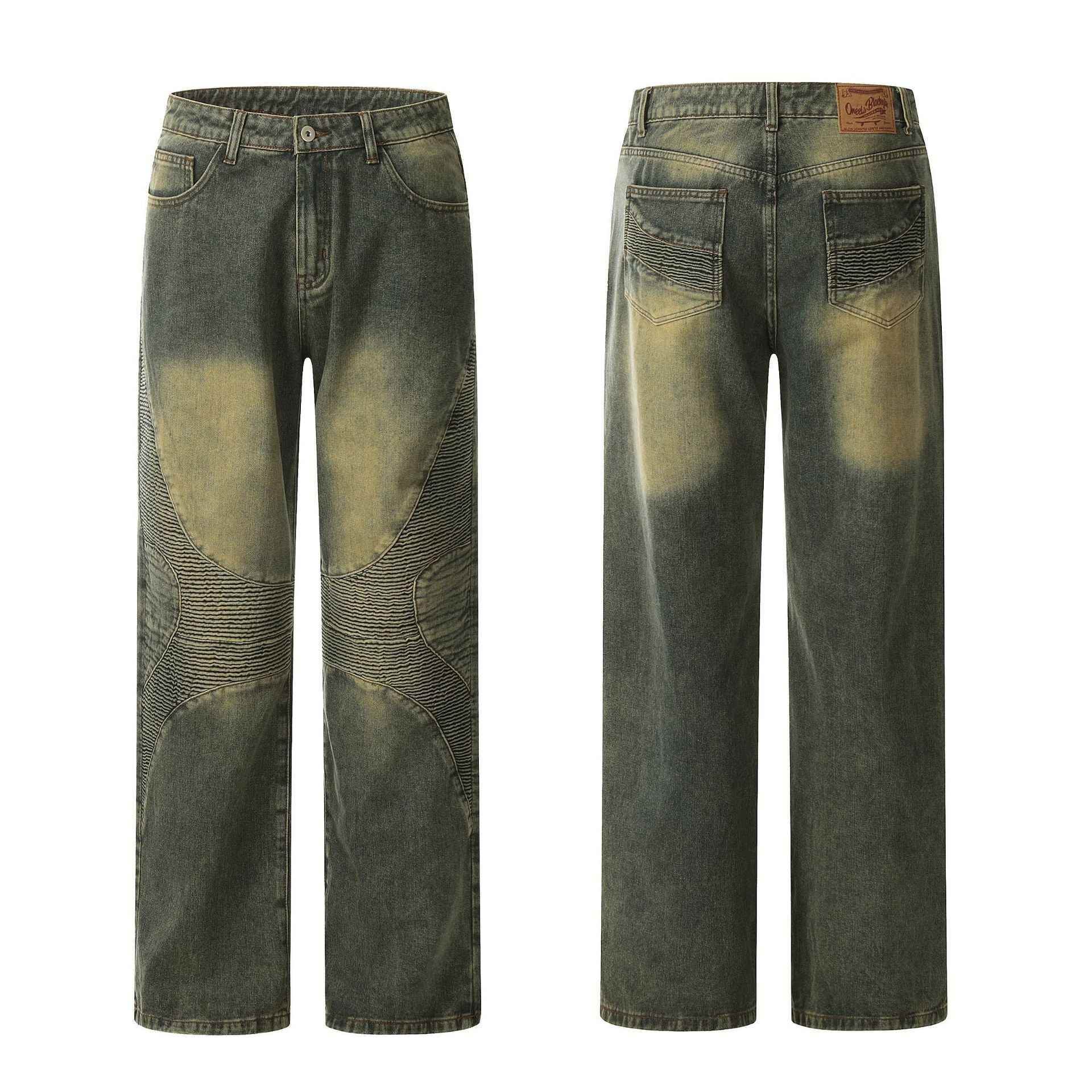 Straight Jeans Washed Yellow Mud Jeans For Women MuddyStock