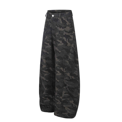 Camouflage Cargo Knife-Style Denim Pants For Men And Women | MuddyStock Originals