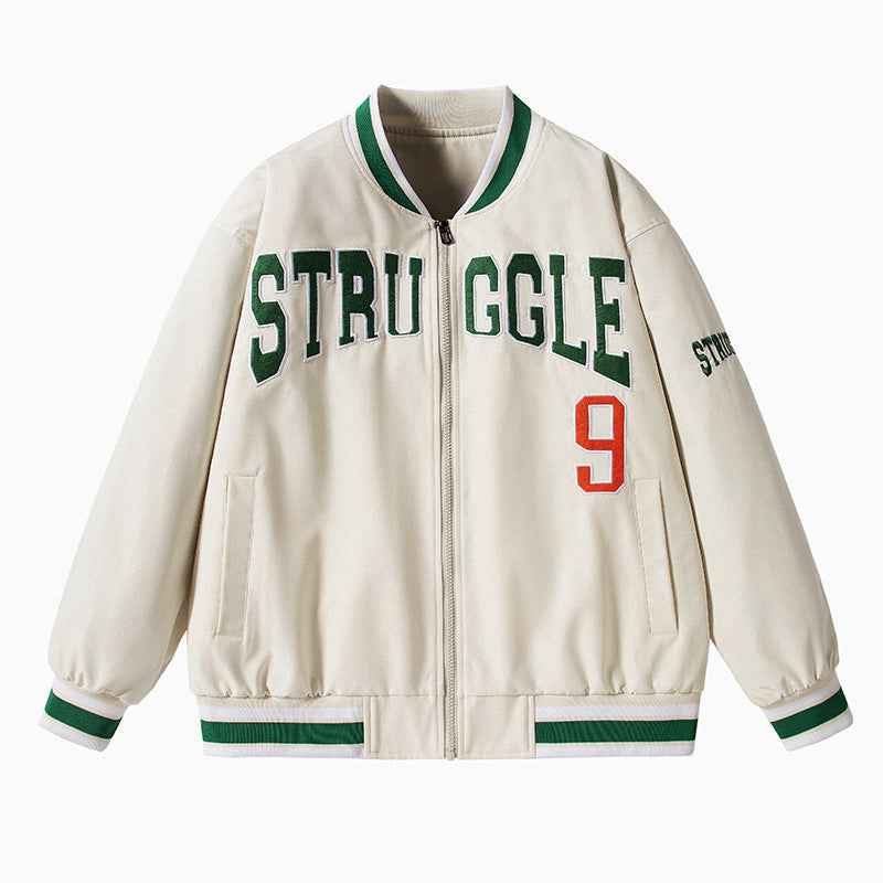 Printed Jacket For Men And Women White MuddyStock