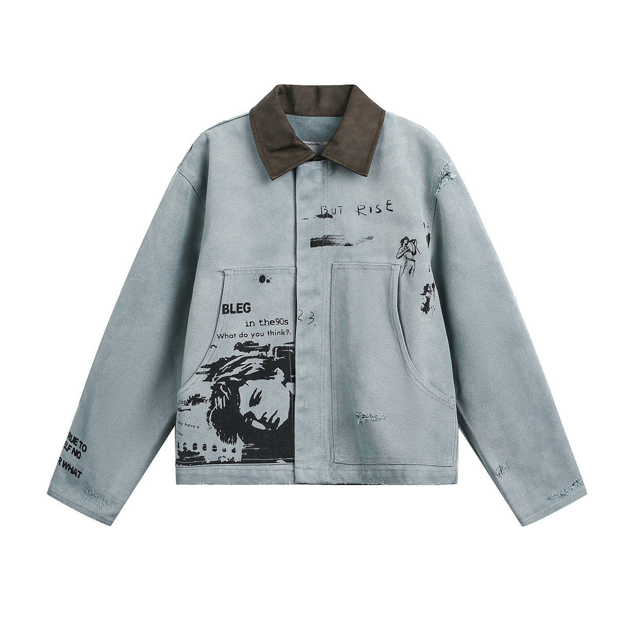 Detroit jacket for women | MuddyStock Originals Blue