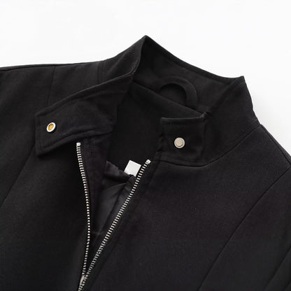 Women's Urban Style Stand Collar Zipper Pilot Short Jacket Coat | MuddyStock Originals eprolo