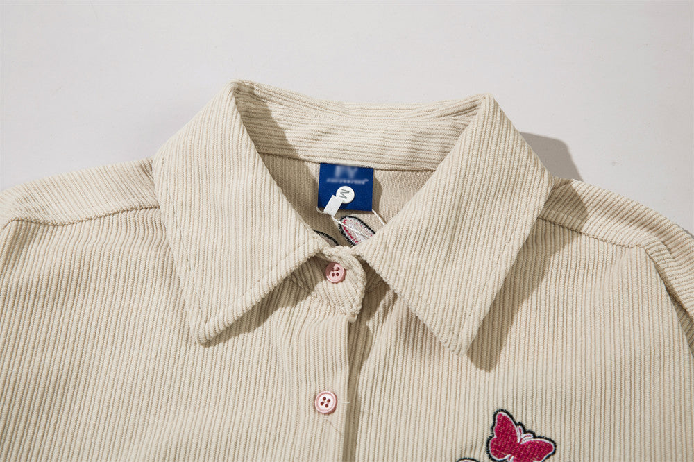 Letter Butterfly Loose Cool Shirt For Women