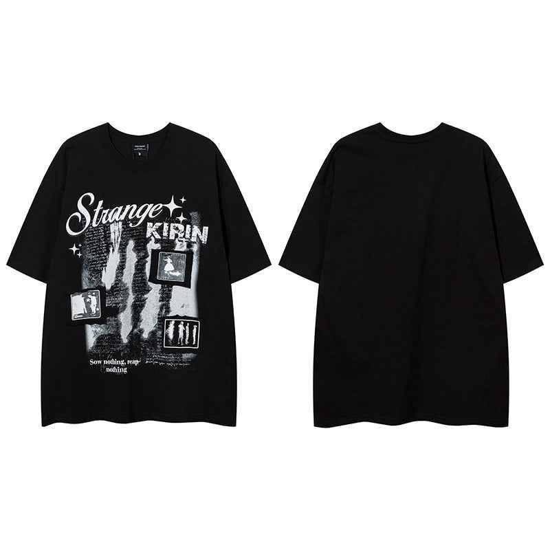 Loose Crew Neck Short Sleeve T-Shirt For Men And Women | MuddyStock Originals MuddyStock