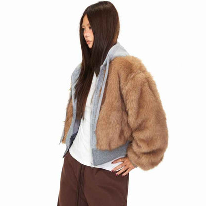 Letter Hooded Thick Hoodie For Women MuddyStock