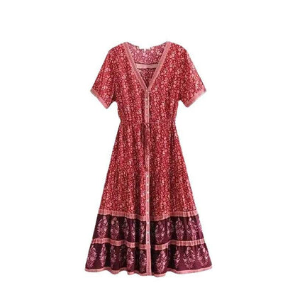 European And American Women's Clothing Dress Bohemian Style MuddyStock