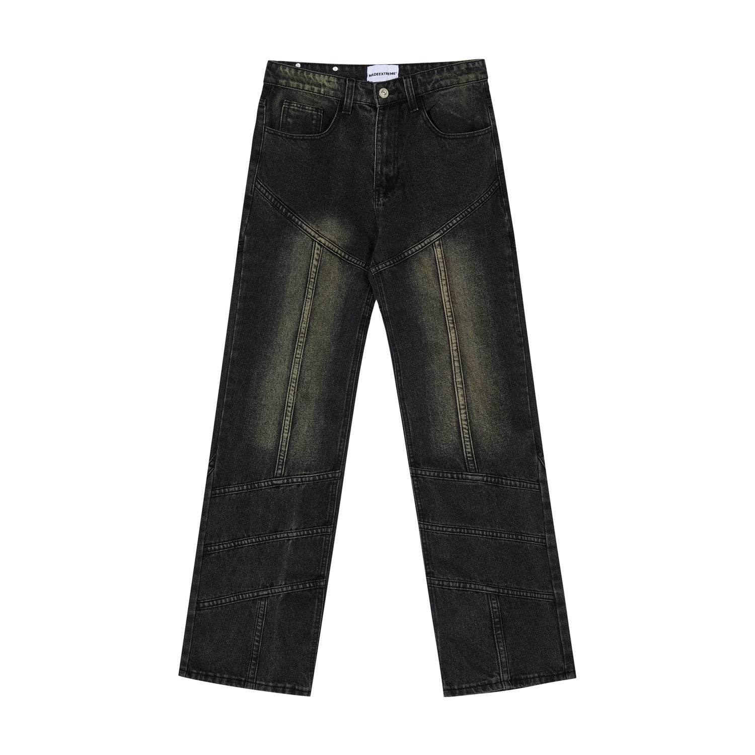 Washed Old Mud Dyed Jeans For Men And Women MuddyStock