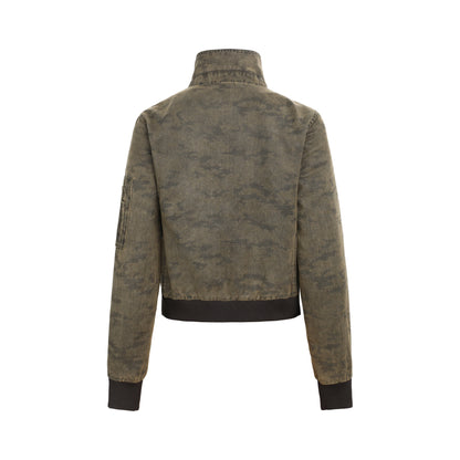 Retro flying short shoulder jacket for women | MuddyStock Originals