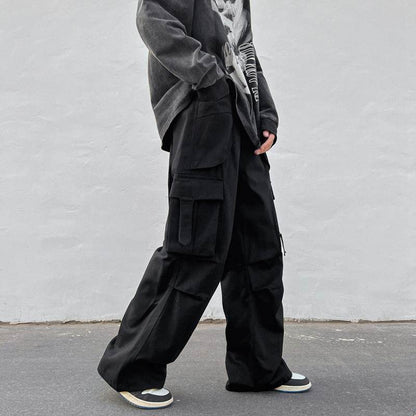 American Vintage Functional Overalls For Men Black MuddyStock