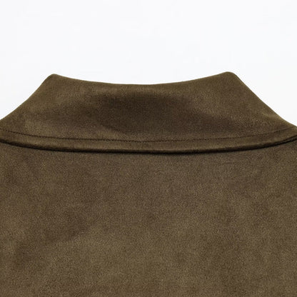 Leather pilot jacket for women | MuddyStock Originals