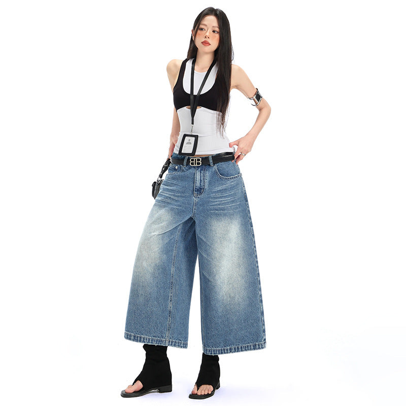 Denim Cropped Pants for Women | MuddyStock Originals MuddyStock
