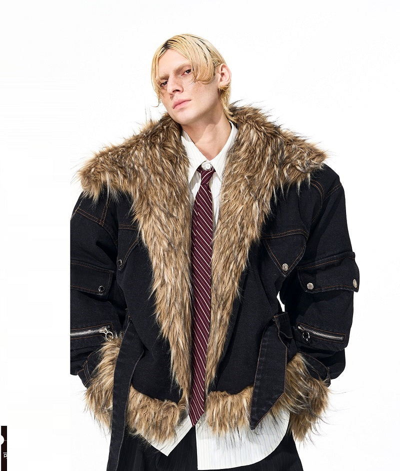 Advanced Quilted Fur Patchwork Jacket For Women MuddyStock All Products