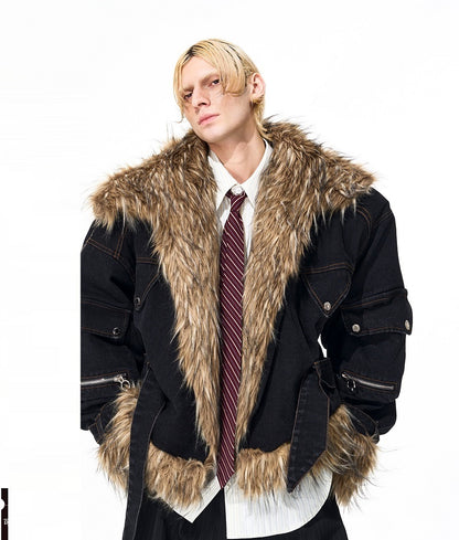 Advanced Quilted Fur Patchwork Jacket For Women MuddyStock All Products