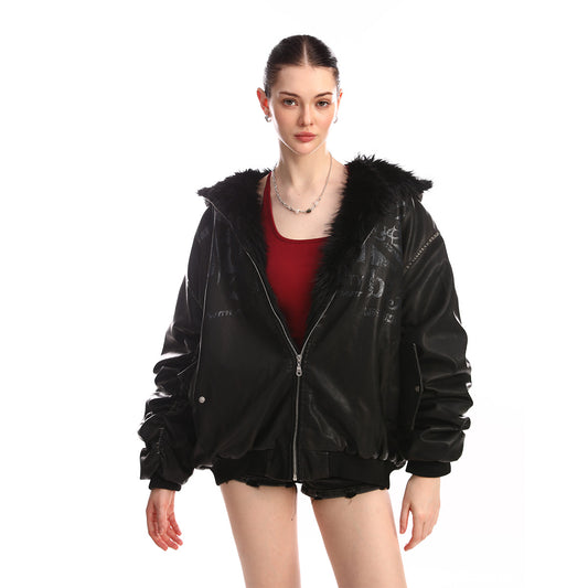 Fur-trimmed jacket for women | MuddyStock Originals