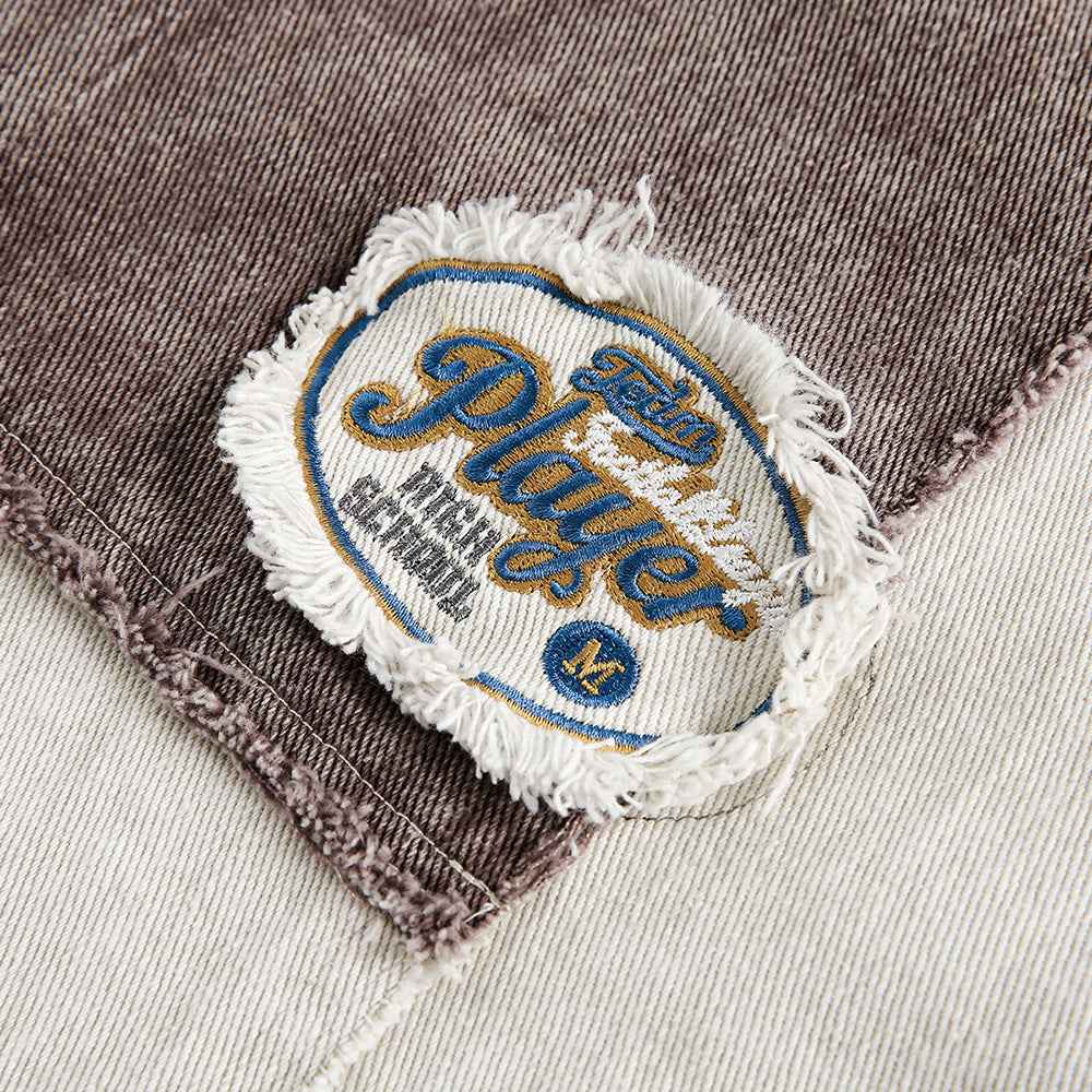 Patchwork Irregular Coat For Woman | MuddyStock Originals MuddyStock