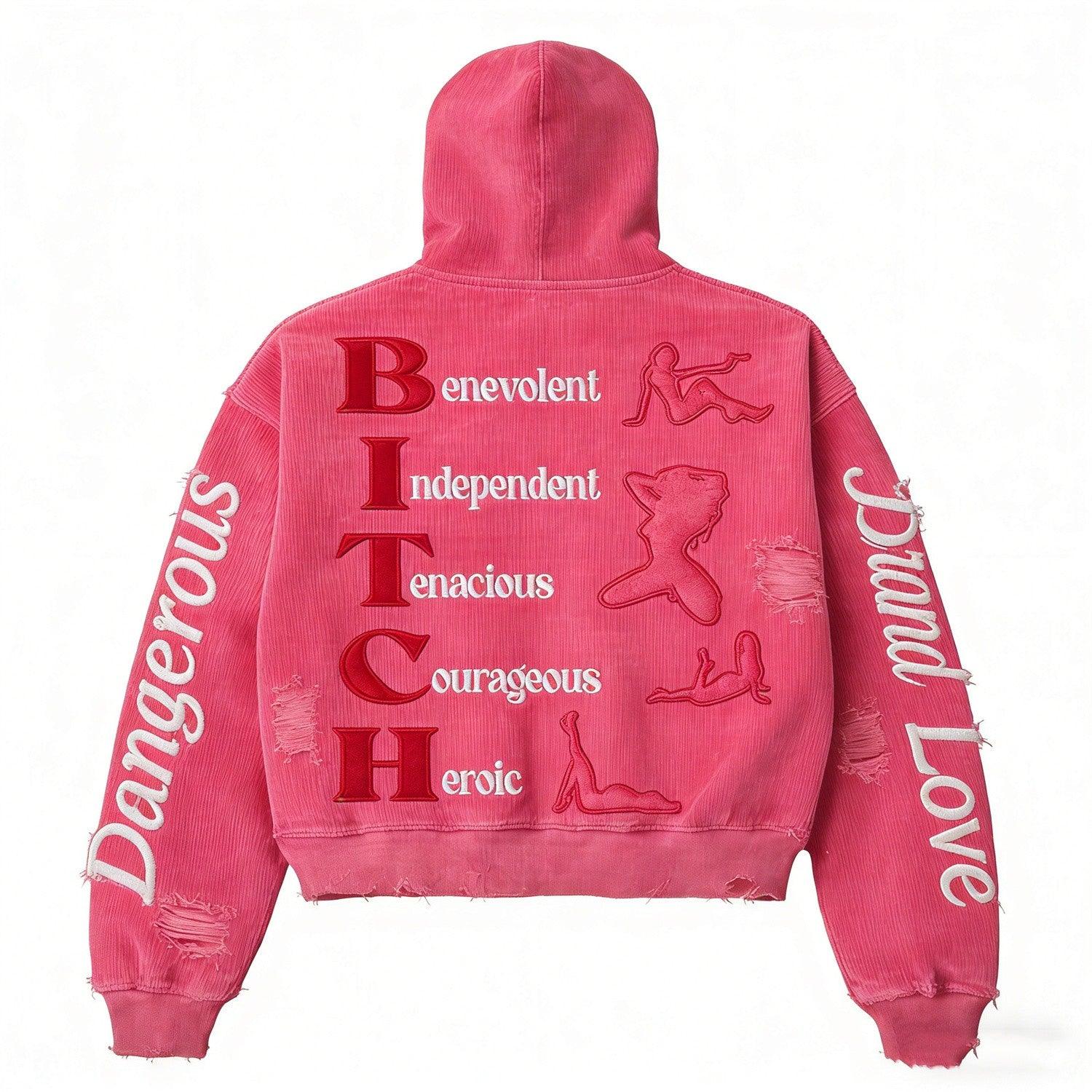 Bold Style Hoodie For Women