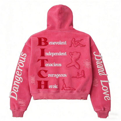 Bold Style Hoodie For Women