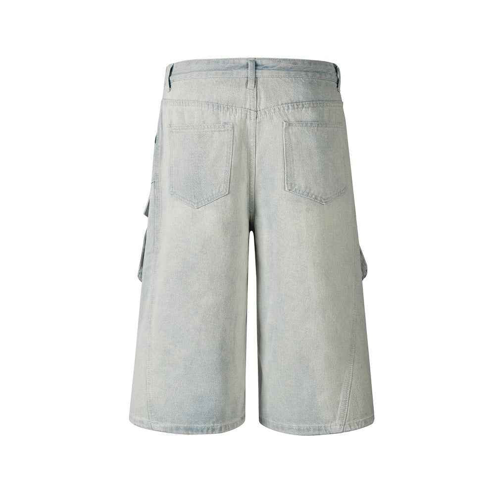 Workwear denim cropped pants for men | MuddyStock Originals